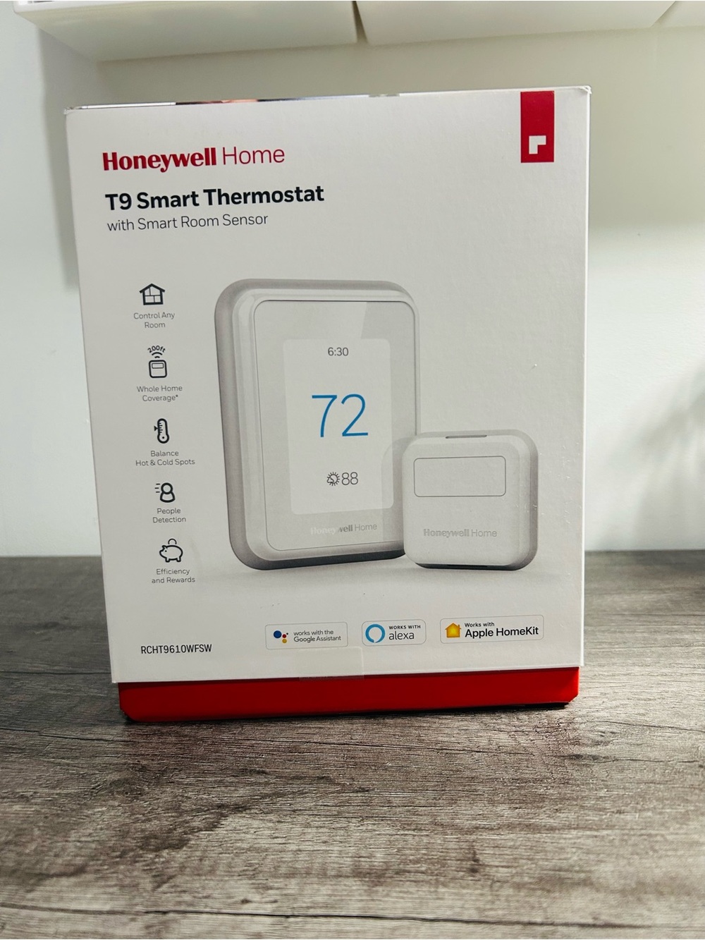 Honeywell Home T9 Smart Thermostat with Smart Room Sensor